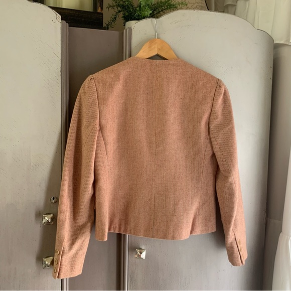 Vintage Wool Button Front Jacket - Picture 14 of 15